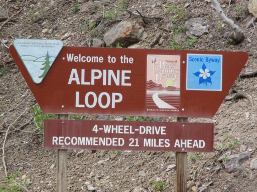 Alpine Loop sign.JPG