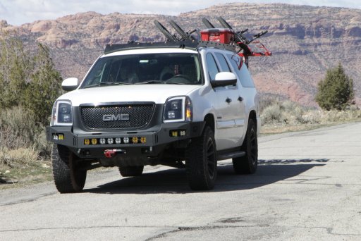 2007 - 20014 Suburban Roof Rack Baseline Overland Velocirax Chassis Unlimited Bumper.JPG