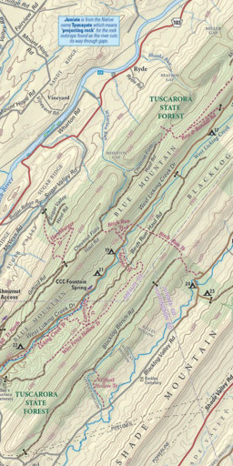 tuscarora map