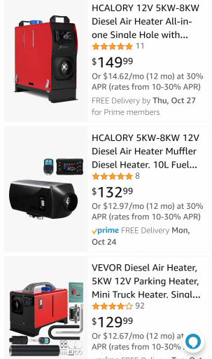 vevor diesel heater 5kw vs 8kw｜TikTok Search