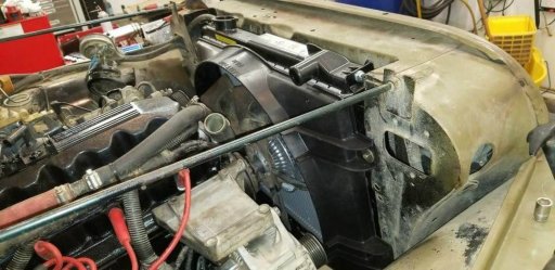Jade's engine installed and new radiator.jpg