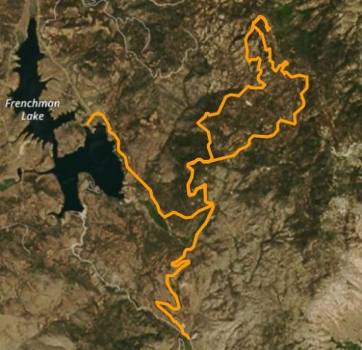 Frenchman Lake Day Run route.JPG