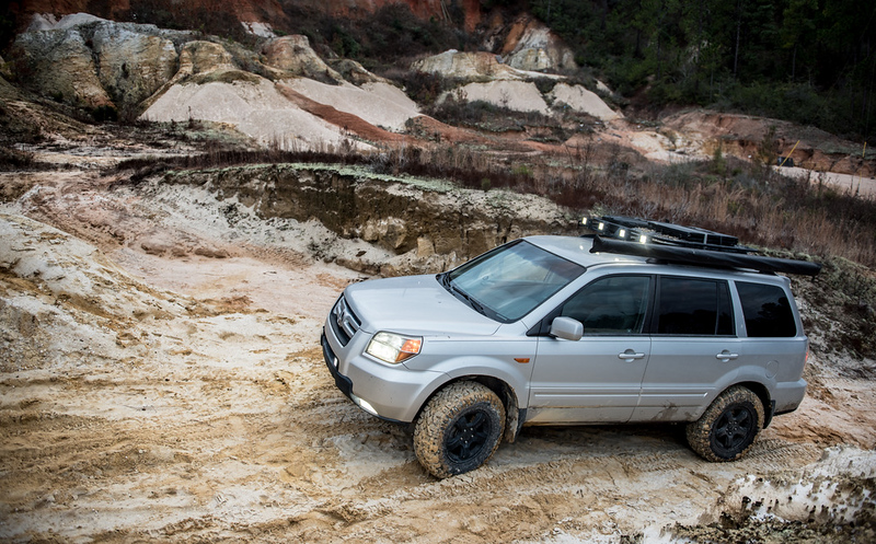 custom honda pilot off road