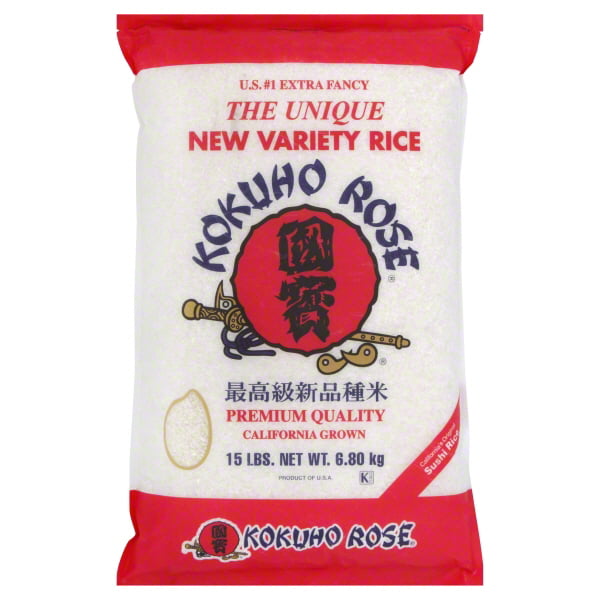 Kokuho Rose California's Original Sushi Rice, 15 lbs