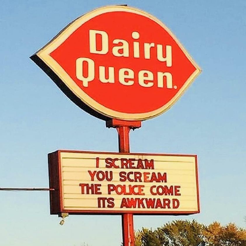 May be an image of ice cream and text