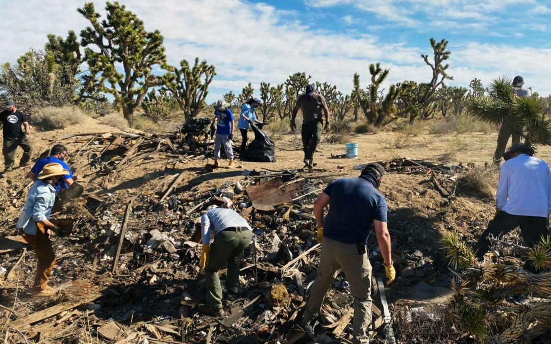 Overland Bound Completes Third Trail Guardian Clean Up in the Mojave National Preserve