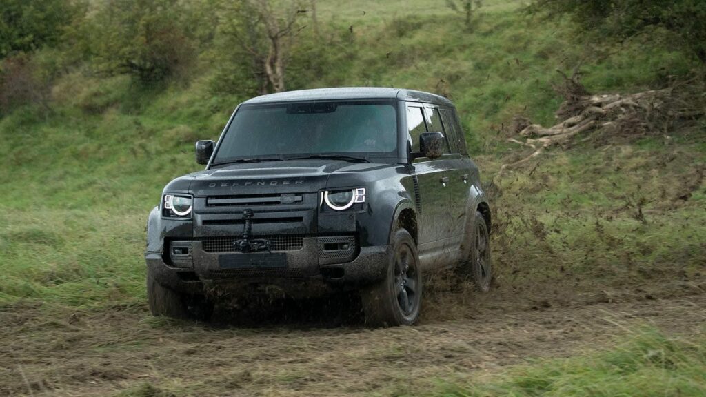 James Bond Land Rover Defender